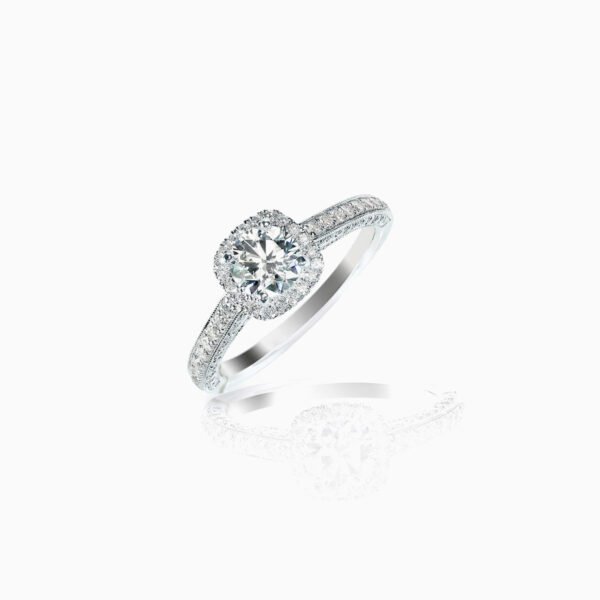 Diamond bridal ring - Image 3